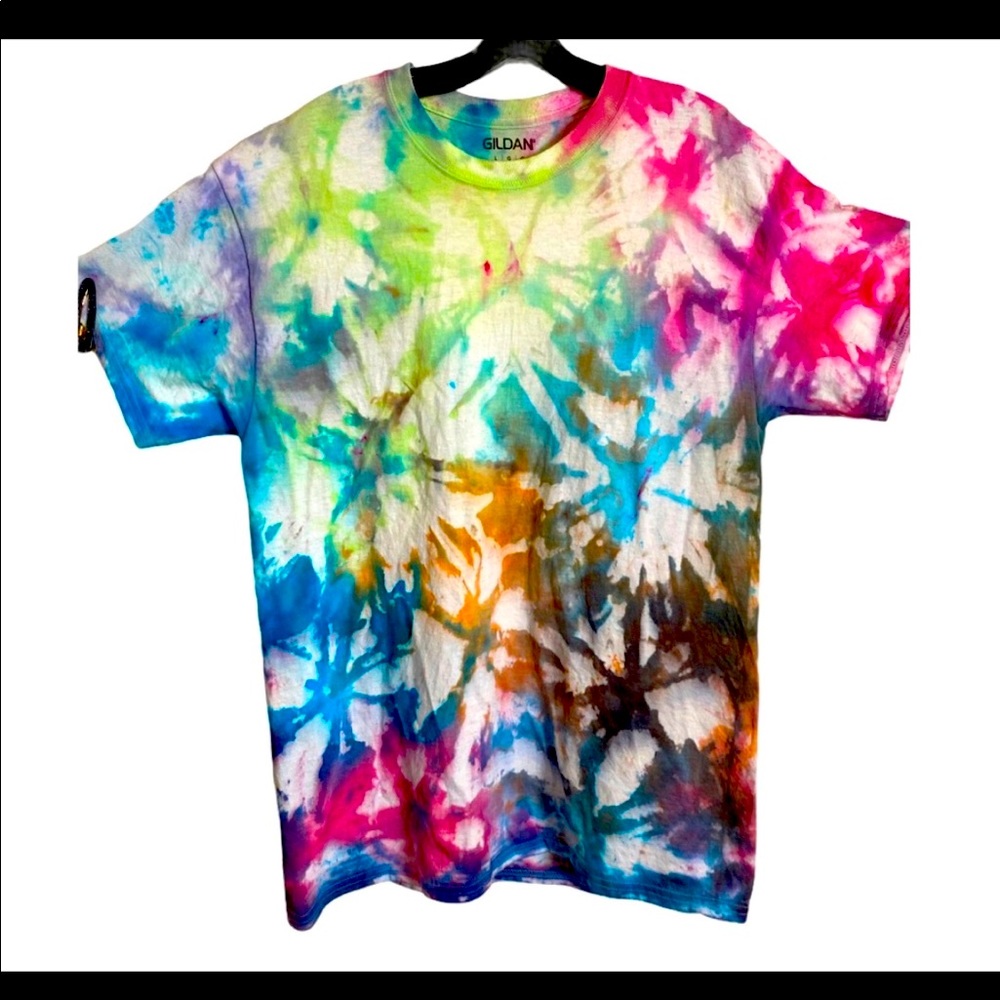 Unisex tie dye shirt Sz L